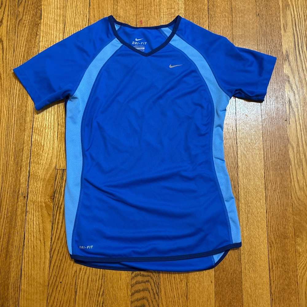 Nike Royal Blue Dri-FIT Sports Top